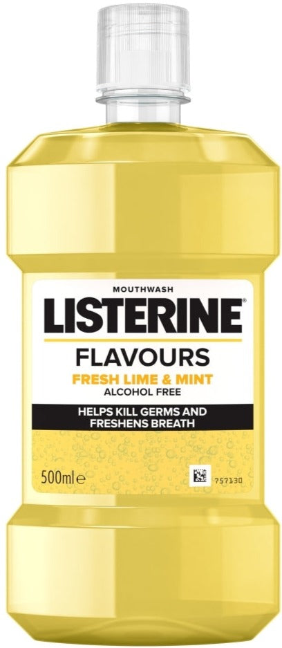 Listerine Fresh Lime & Mint 500Ml