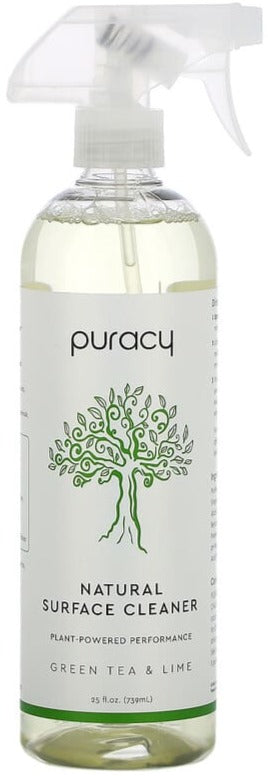 Puracy Natural Multi-Surface Cleaner Green Tea & Lime / 25oz Bottle