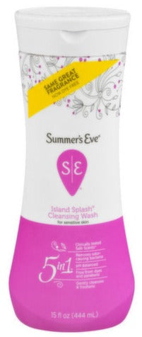 Summer's Eve Island Splash Cleansing Wash By Summers Eve For Women - Cleanser