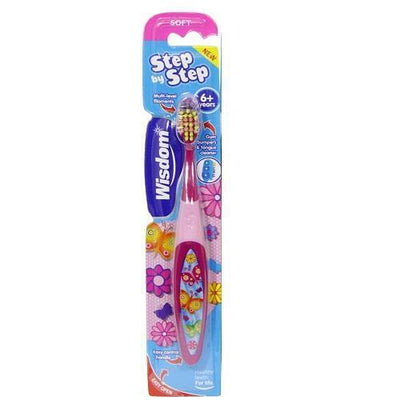 Wisdom Kids Step By Step 6+ Years Toothbrush