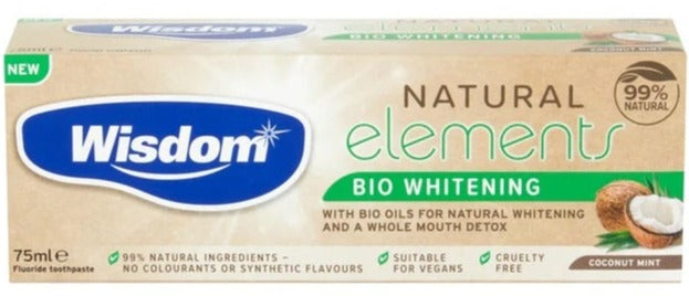 Wisdom Natural Elements Toothpaste 75Ml