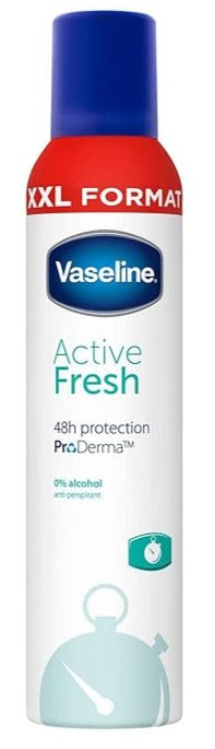 Vaseline Deo Spray 250Ml Active Fresh