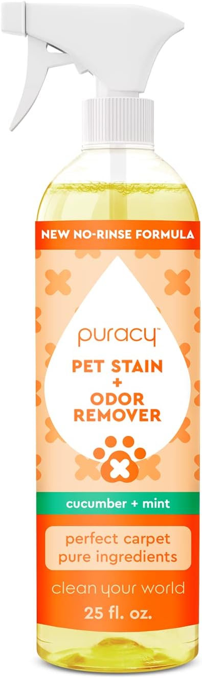 Puracy Pet Stain+ odor Remover Cucumber & mint 25 Fl.Oz