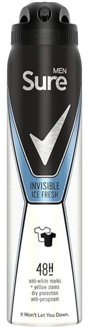 Sure Spray 200Ml Invisible Ice