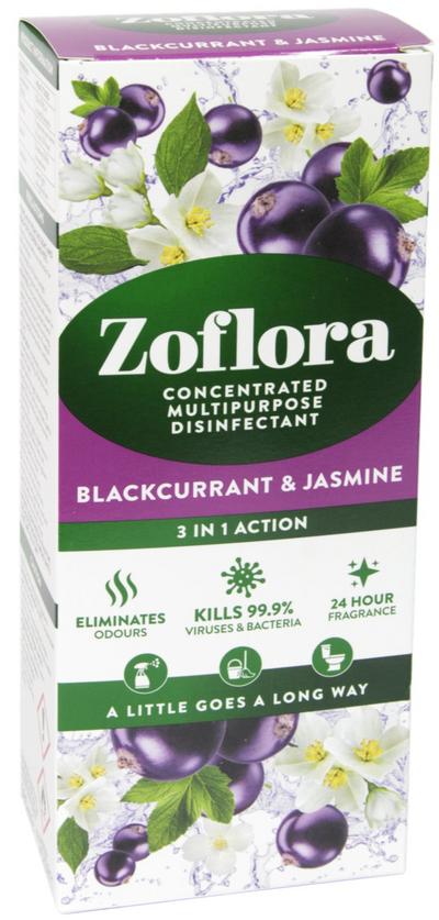 Zoflora 500Ml Blackcurrent & Jasmine