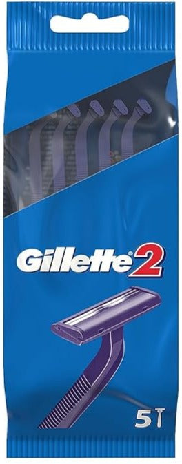 Gillette 2 Razor 5&