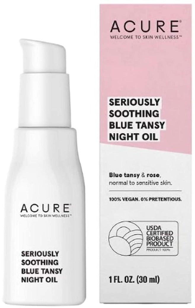 Acure Seriously Soothing Blue Tansy Night Oil-30 ml