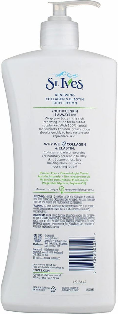 St. Ives Skin Renewing Body Lotion, 21 Ounce