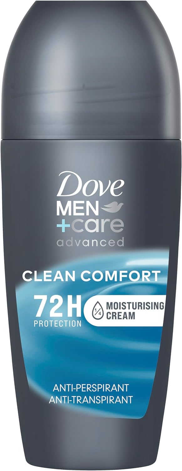 Dove Roll-On 50Ml Mens Clean Comfort