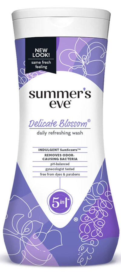 Summer's Eve, Feminine Wash For Sensitive Skin, Delicate Blossom