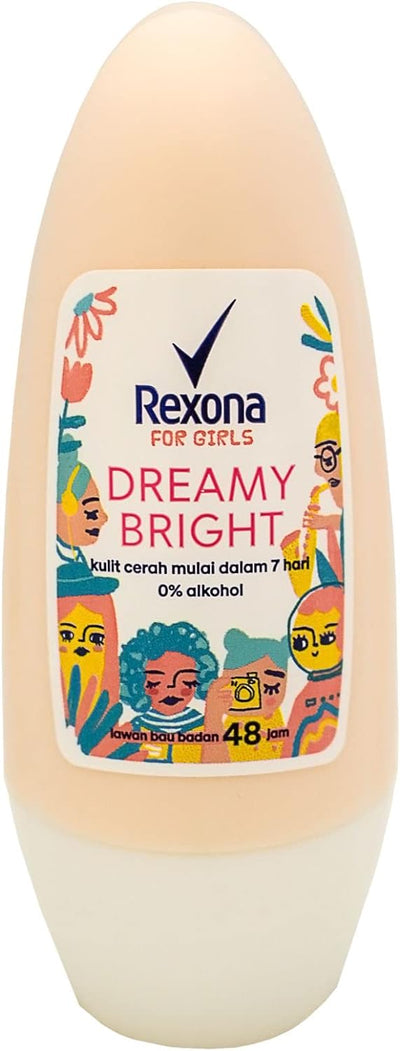 REXONA ROLL ON (INDO) 40ML X 24 DREAMY BRIGHT (W)
