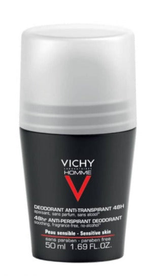 VICHY HOMME DEODORANT 48H  ANTI-PERSPIRANT ROLL-ON