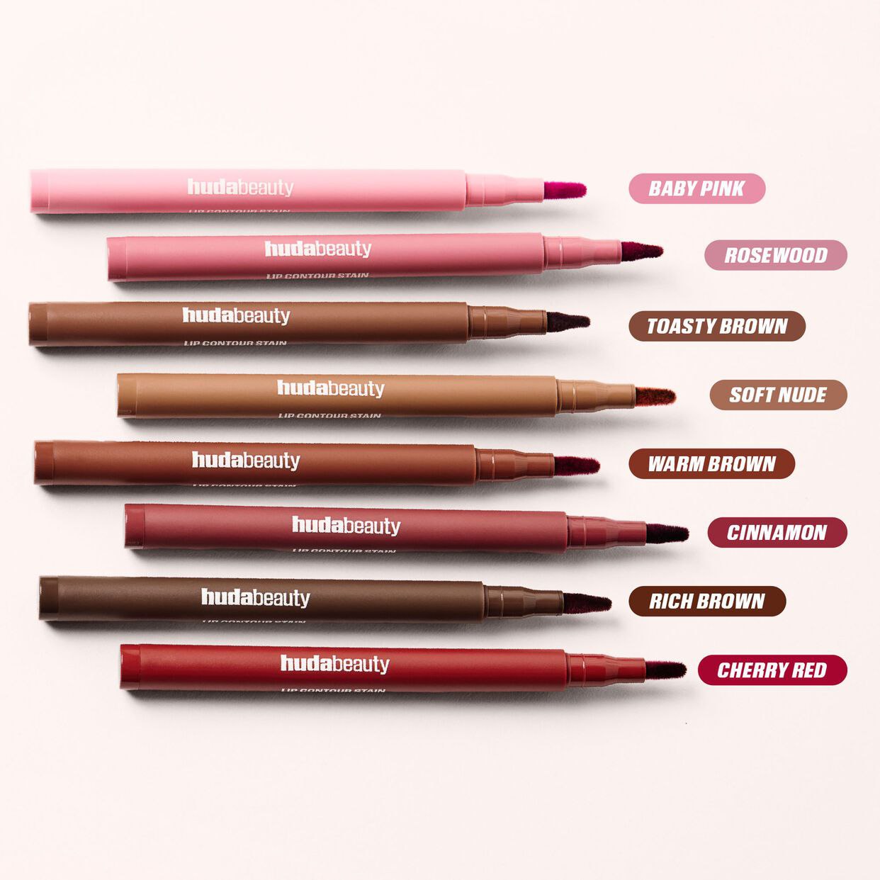 Huda Beauty Lip Contour Stain Lip Tint Rosewood 1 ml