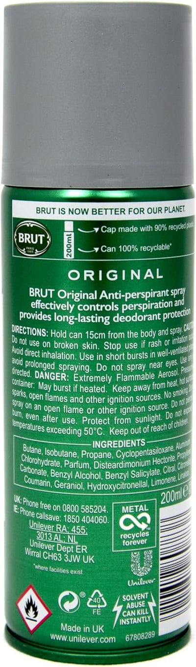 BRUT Anti-perspirant Original 48H Protection