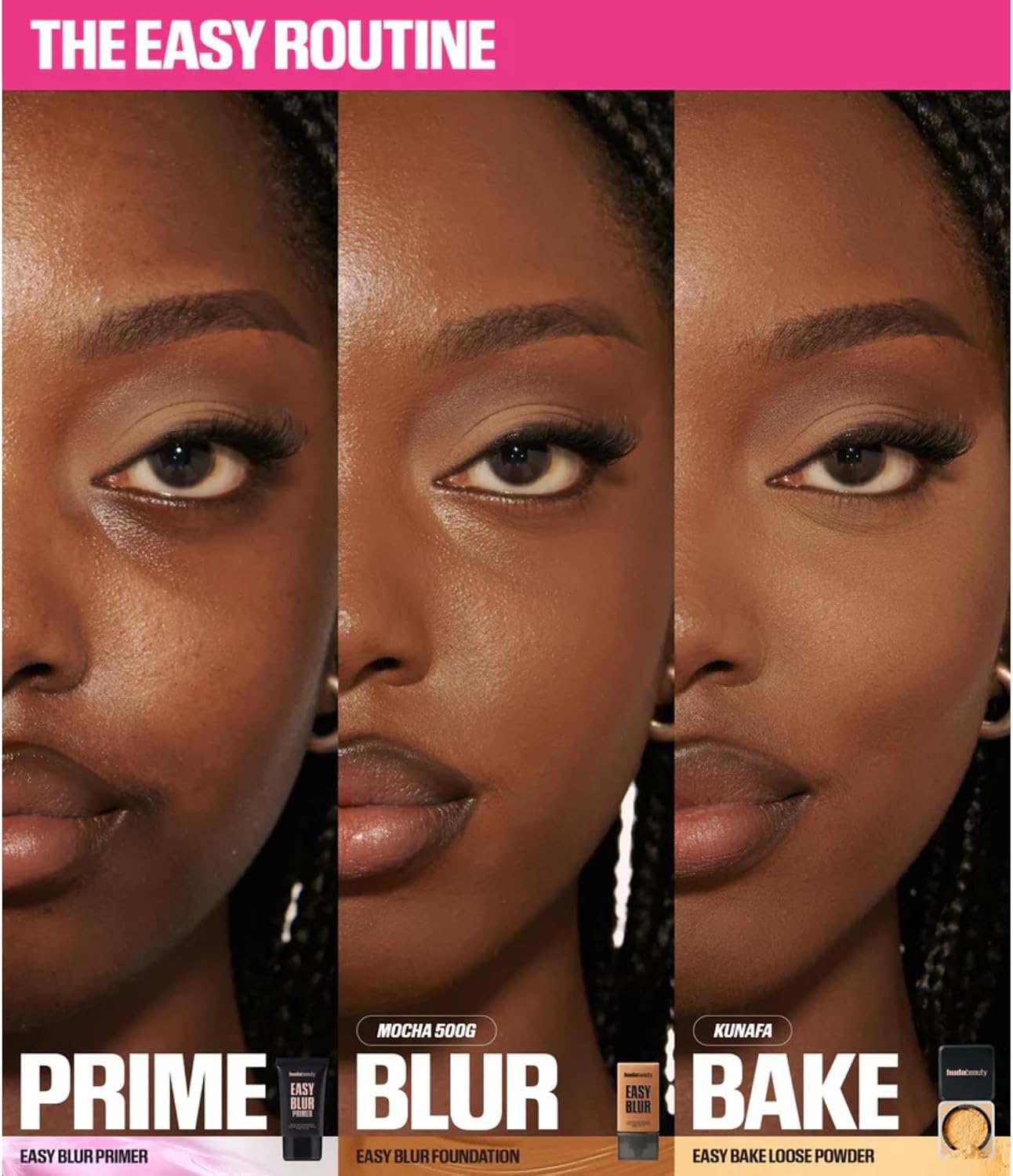 Huda Beauty Loose Powder Easy Bake new version BLONDIE