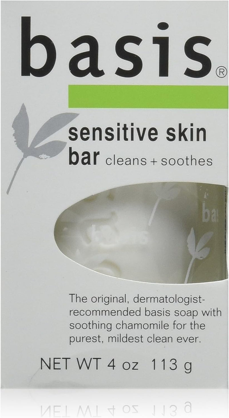 Basis Soap Sensitive Skin Bar - 4 Oz