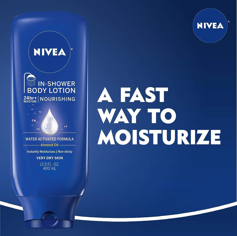 Nivea In-shower Nourishing Very Dry Skin In-shower Lotion - 13.5 Oz