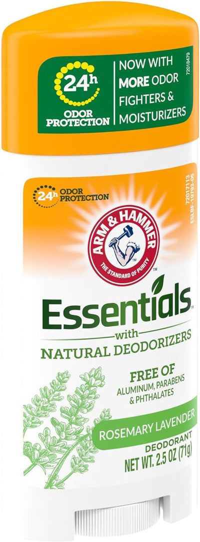 Arm & Hammer Essentials Natural Deodorant, Fresh 2.5 oz