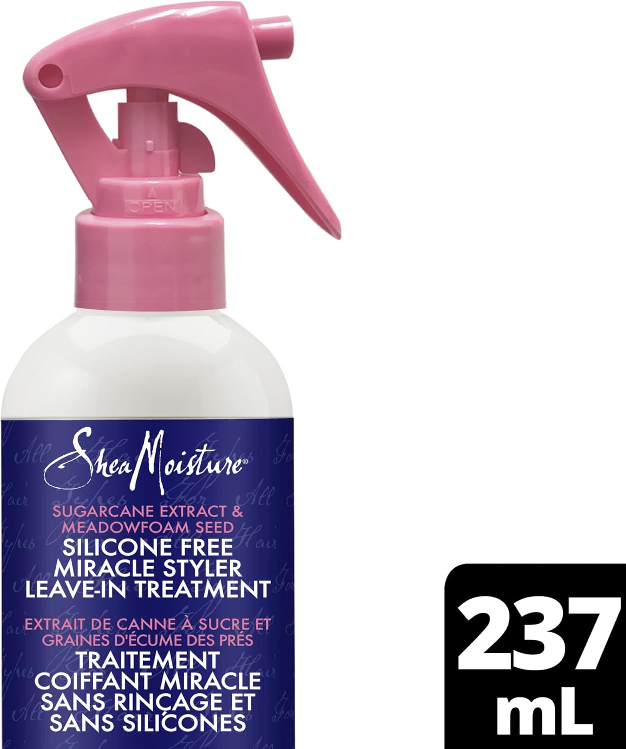 Shea Moisture Silicone Free Miracle Styler Leave-In Treatment 8 Oz