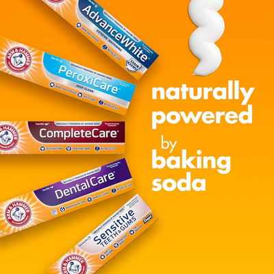 Arm & Hammer Peroxicare Toothpaste, Clean Mint Fluoride Toothpaste Twin Pack, 6 oz, 6 Pack