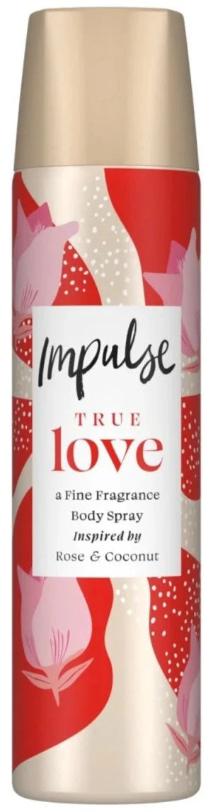 Impulse Body Spray 75Ml True Love