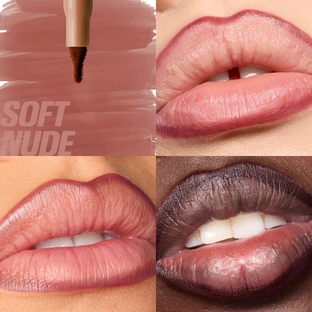 Huda Beauty Lip Contour Stain Lip Tint Soft Brown 1 ml