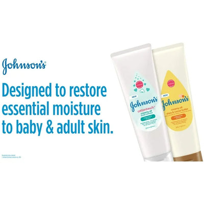 Johnson's creamy oil for baby with shea & cocoa butter, 8 oz