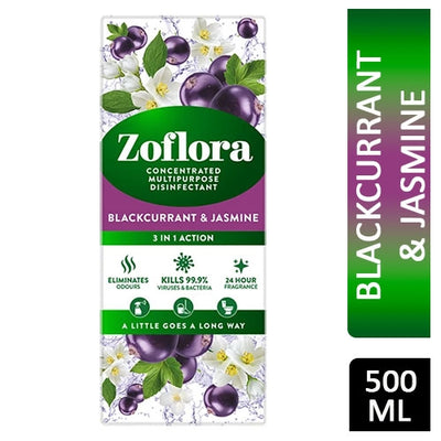 Zoflora 500Ml Blackcurrent & Jasmine