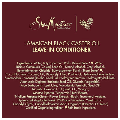 Shea Moisture Jamaican Black Castor Oil Leave-In Conditioner 11 oz