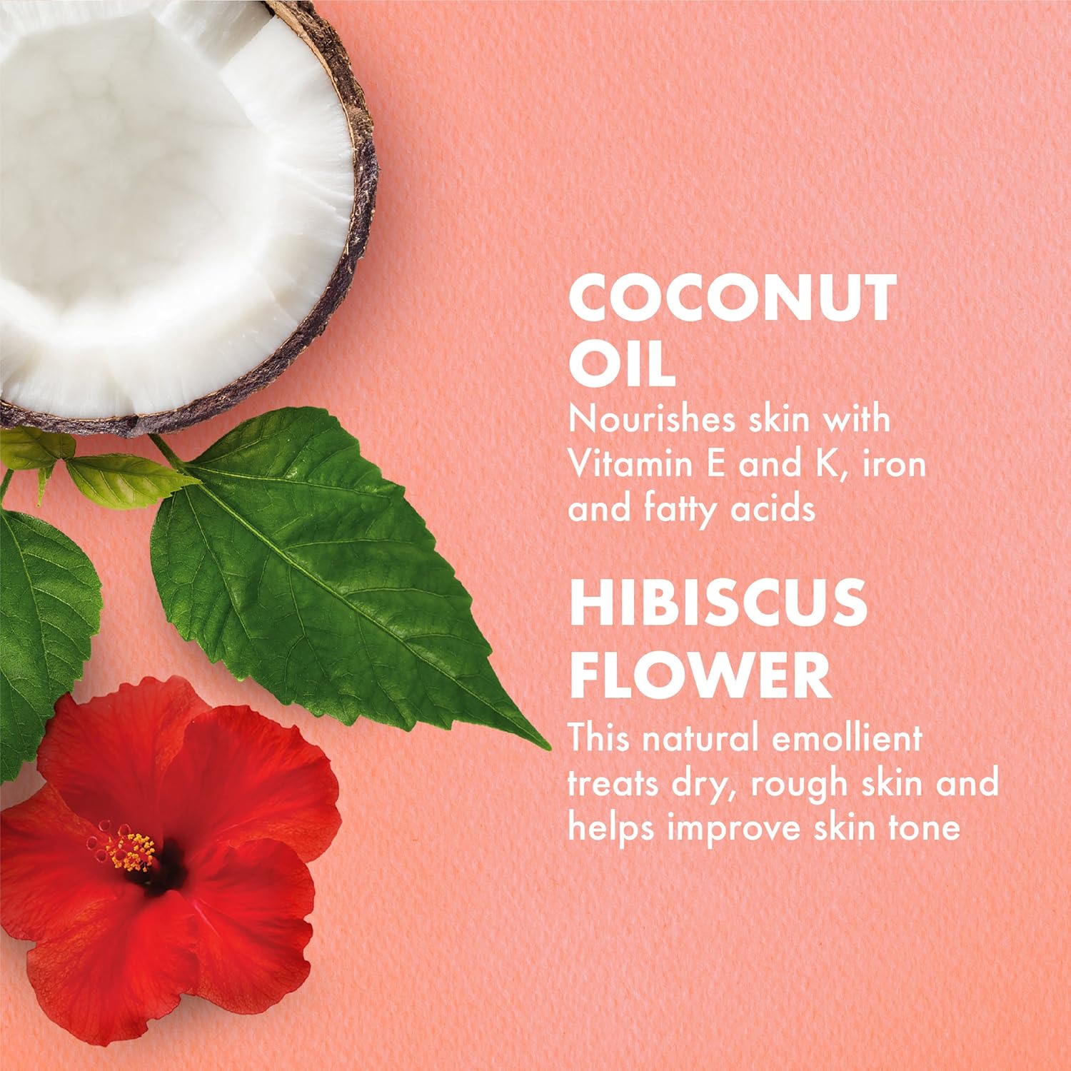COCONUT HIBISCUS BAR SHEA BUTTER- 8 OZ