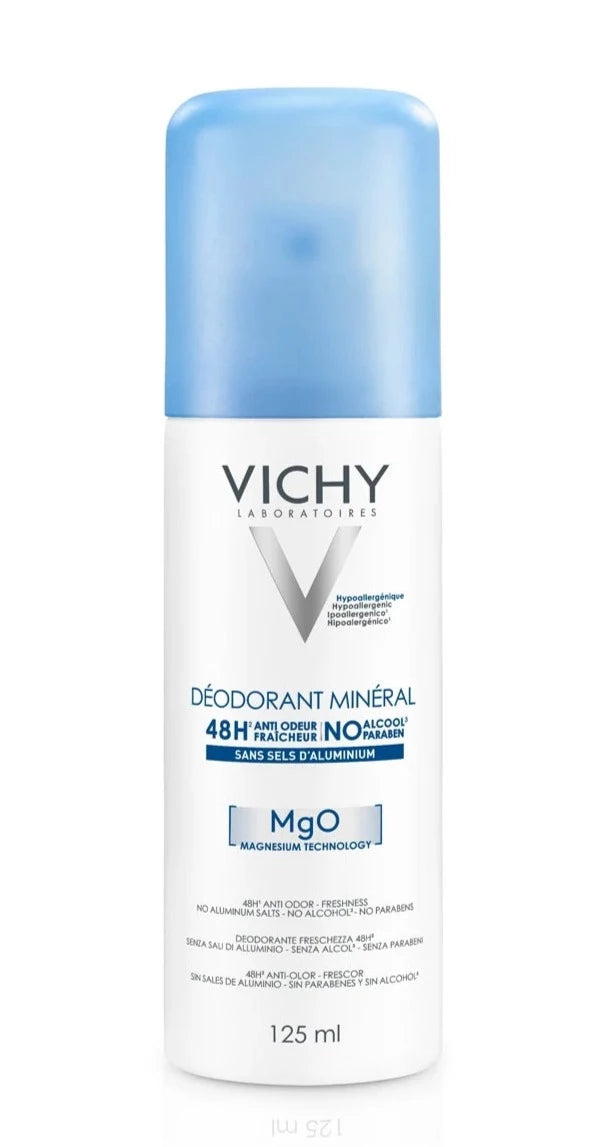 Vichy Deodorant Mineral Aerosol 48h 125ml