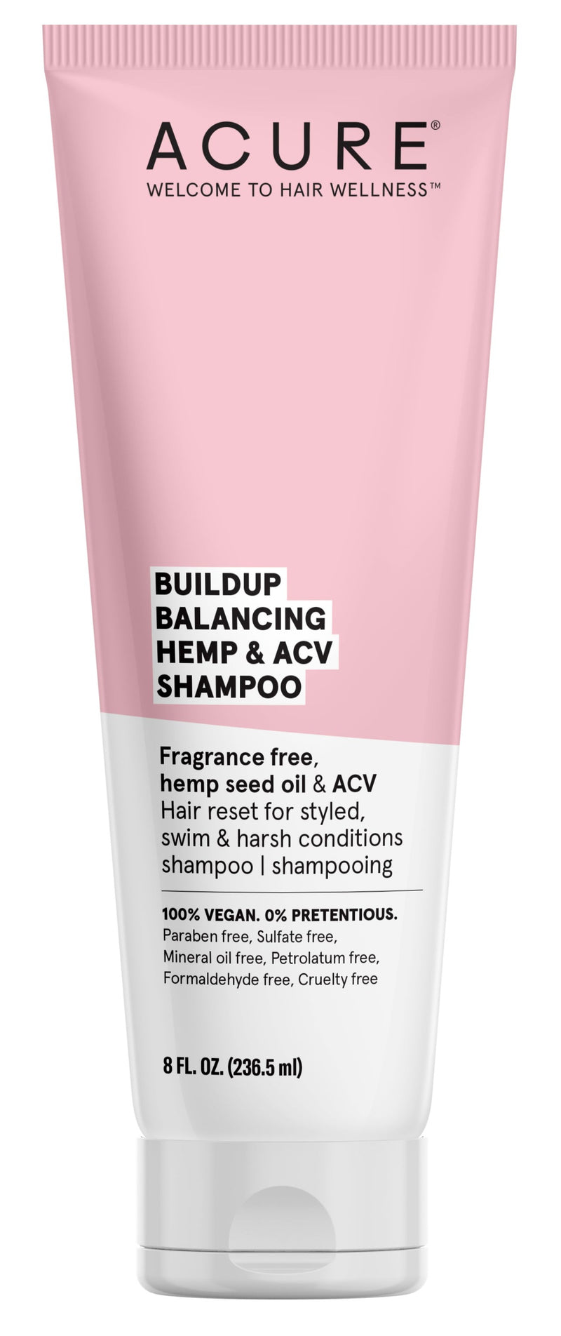 Acure Buildup Balancing Hemp & ACV Shampoo-236 ml