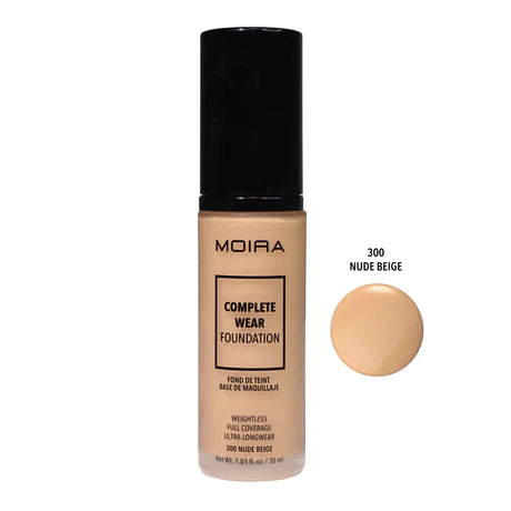 Moira - Complete Wear™ Foundation (300, Nude Beige)