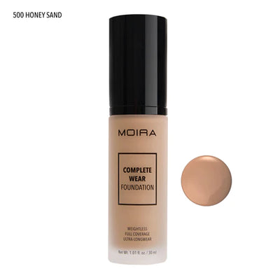 Moira - Complete Wear™ Foundation (500, Honey Sand)