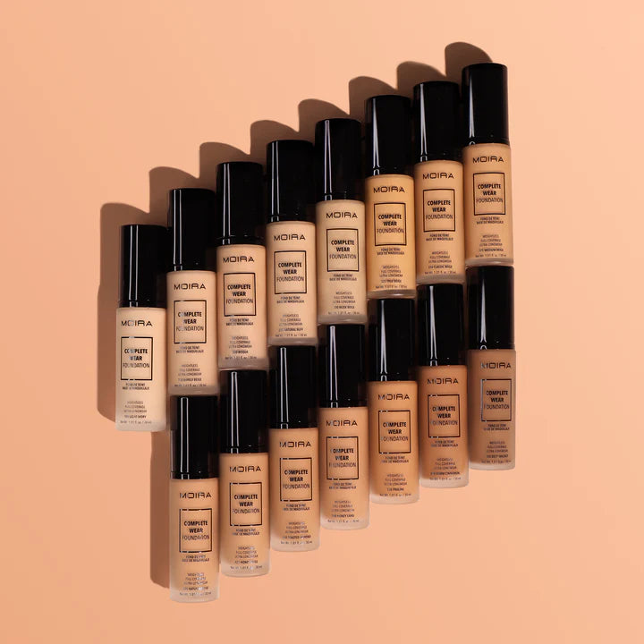 Moira - Complete Wear Foundation (400, Natural Beige)