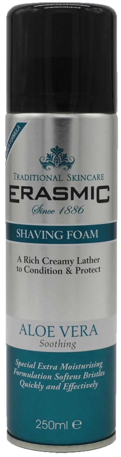 Erasmic Shave Foam Aloe 250Ml
