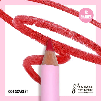 Flirty Lip Pencil (004, Scarlet)