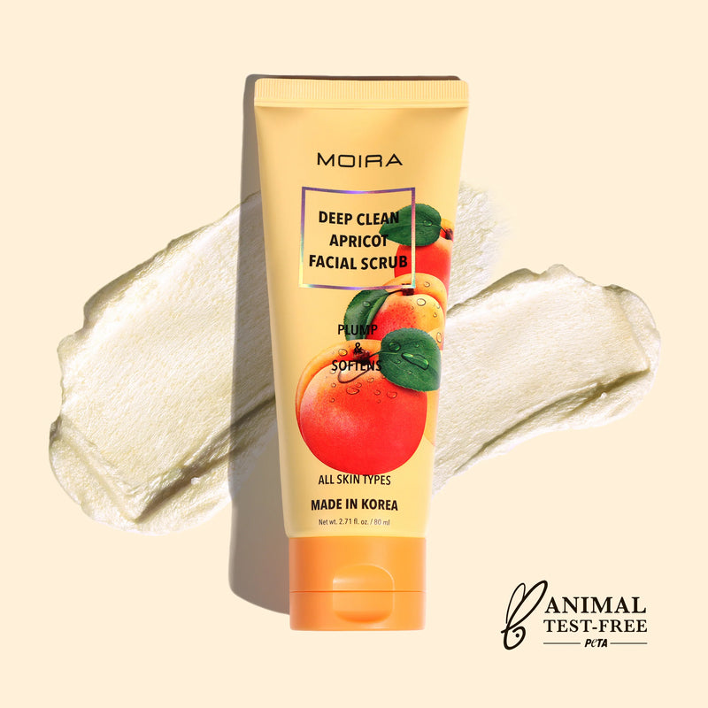 Moira - Deep Clean Apricot Facial Scrub