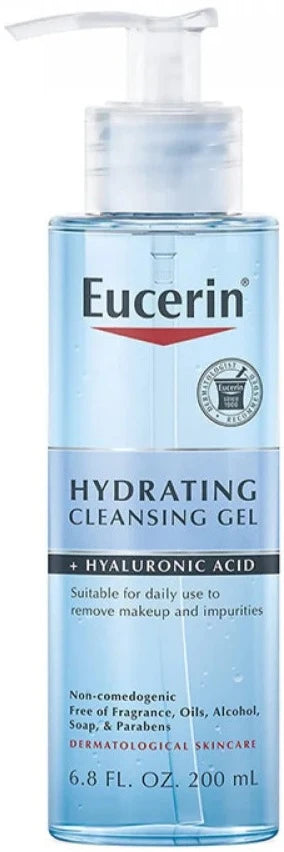 Eucerin Hydrating Cleansing Gel - 6.8 oz