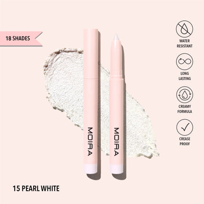 Moira - At Glance Stick Shadow (015, Pearl White)