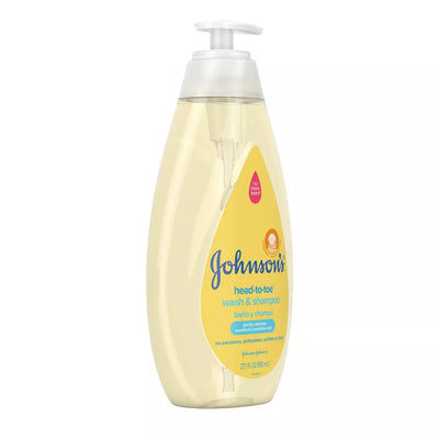 Johnson's Head-To-Toe Gentle Baby Body Wash & Shampoo For Sensitive Skin - 27.1 fl oz