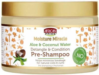 African Pride  Moisture Miracle Aloe & Coconut water Pre-shampoo