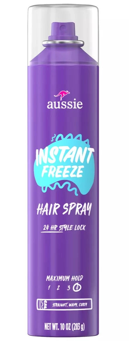 Aussie Instant Freeze Aero 12 Hair Spray - 10oz