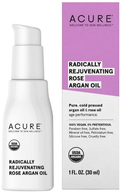 Acure Radically Rejuvenating Rose Argan Oil 30 Ml