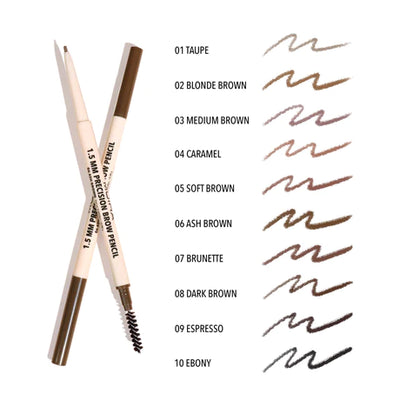 Moira - Precision Brow Pencil (001, Taupe) 1.5mm