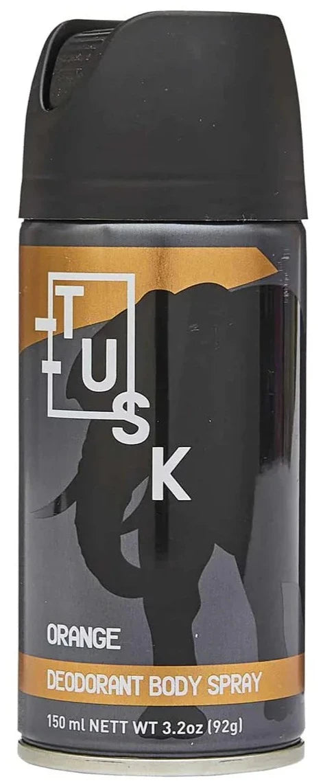 Tusk Body Spray 150Ml Orange