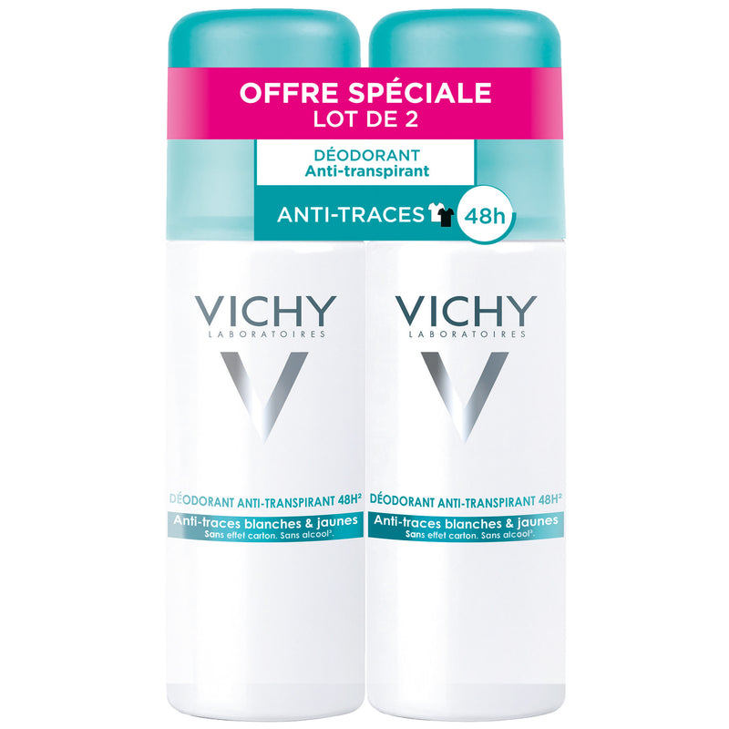 VICHY Déodorant Anti-Transpirant 48H 2x125ml