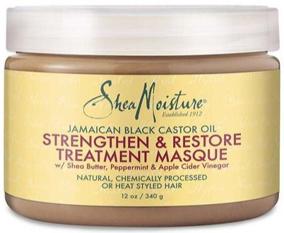 Shea Mois Jamaican Black Castor Oil Strengthen & Restore Treatment Masque