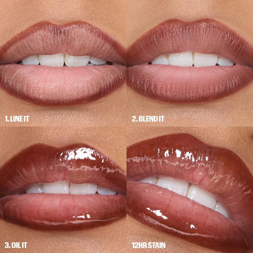 Huda Beauty Lip Contour Stain Lip Tint Soft Brown 1 ml