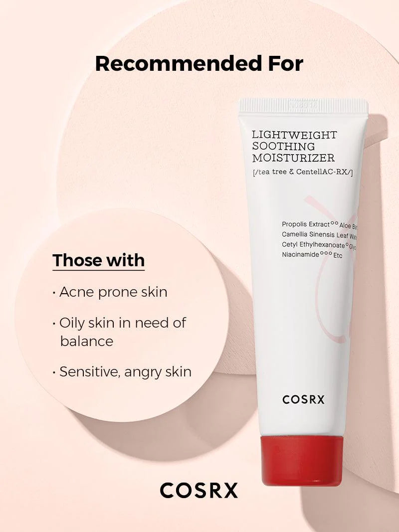 COSRX AC Collection Lightweight Soothing Moisturizer - 80ml
